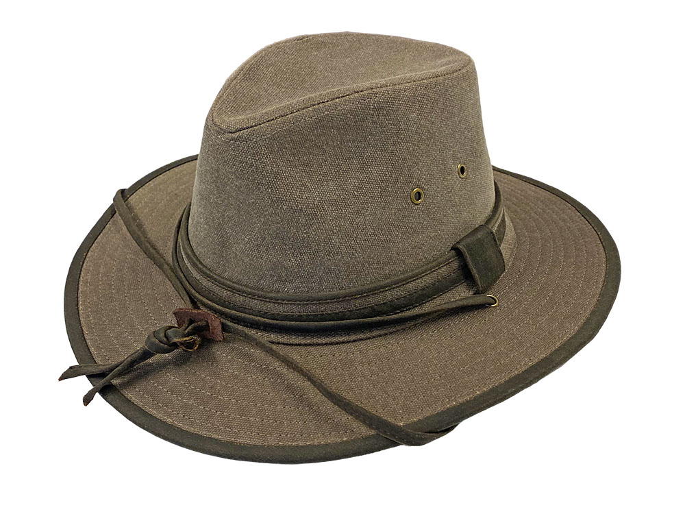 Sullivan's Island Canvas Outback Hat - Brimmed Hats